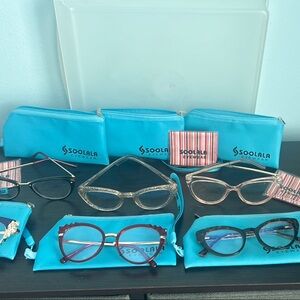 Lot of Soolala eyewear 6 pairs Bluelight reading glasses